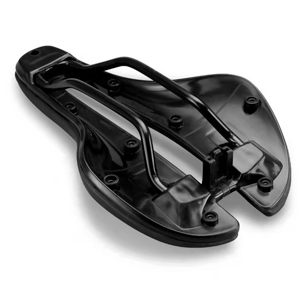 Yên xe đạp thể thao Raceworks có rãnh giữa kèm đèn hậu