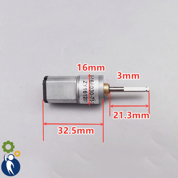 Motor Giảm Tốc 6-12V Mã 030 160rpm