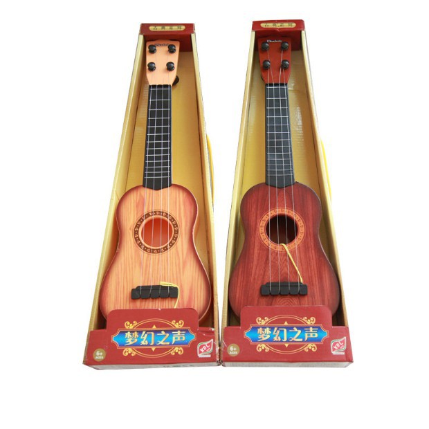 Đàn Guitar, ukulele hoa quả cho bé (hàng xin dây nilon điều chỉnh, đúng âm nốt) Vbán nghỉ