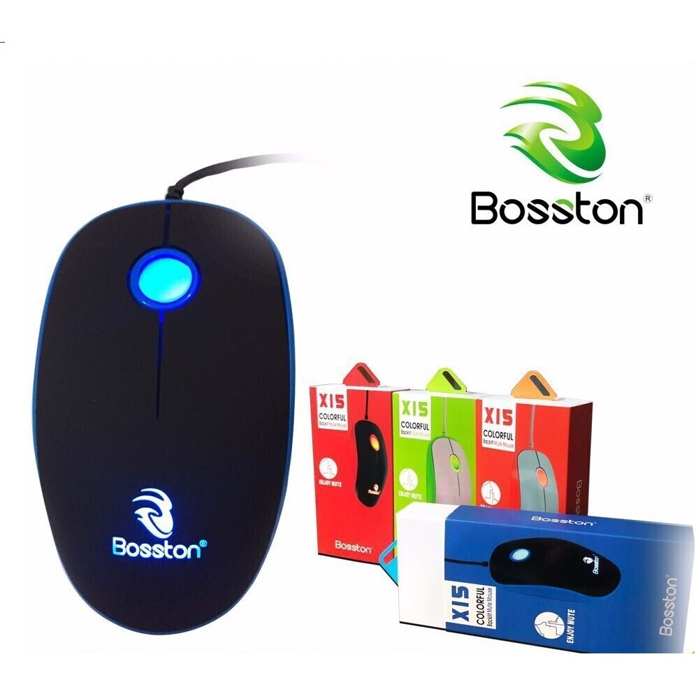 Chuột máy tính Bosston X15 Đèn Led