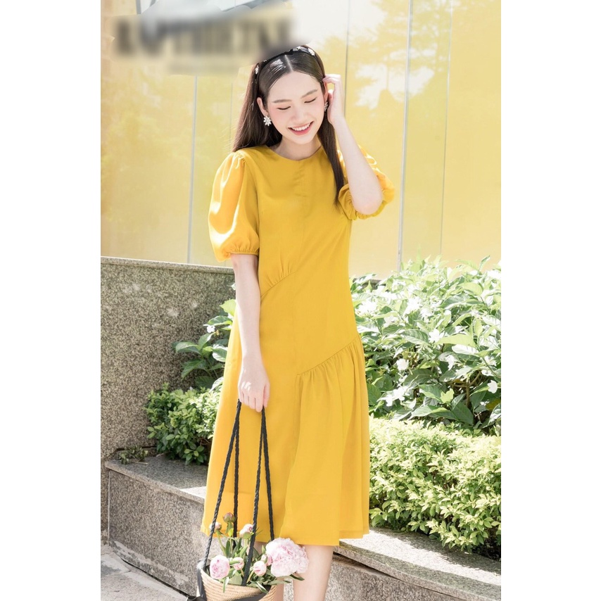 Đầm D.O.R.I.S Thiết Kế Nhún Eo Độc Đáo - Hàng xuất dư 100%