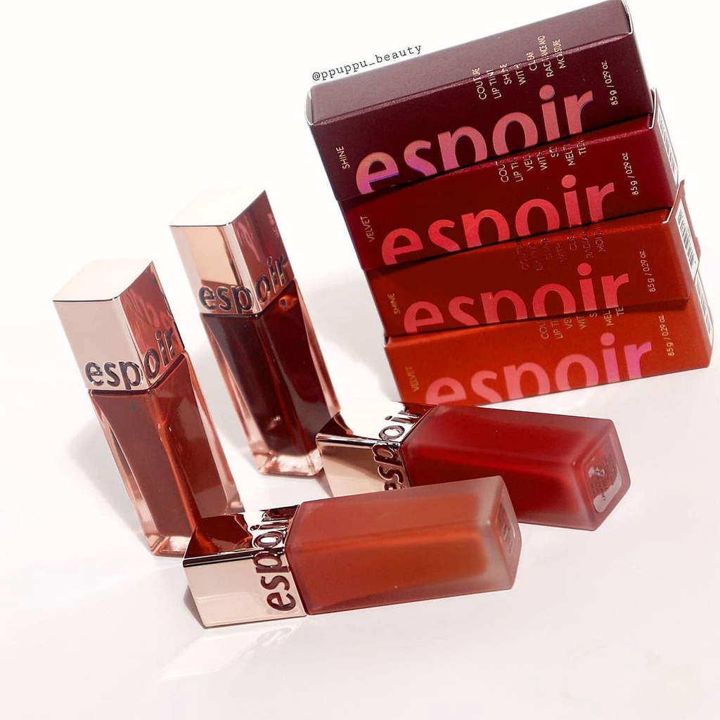 [ĐỦ BILL] Son Espoir Couture Lip Tint Velvet &amp; Shine bản mới Fall/Winter '21