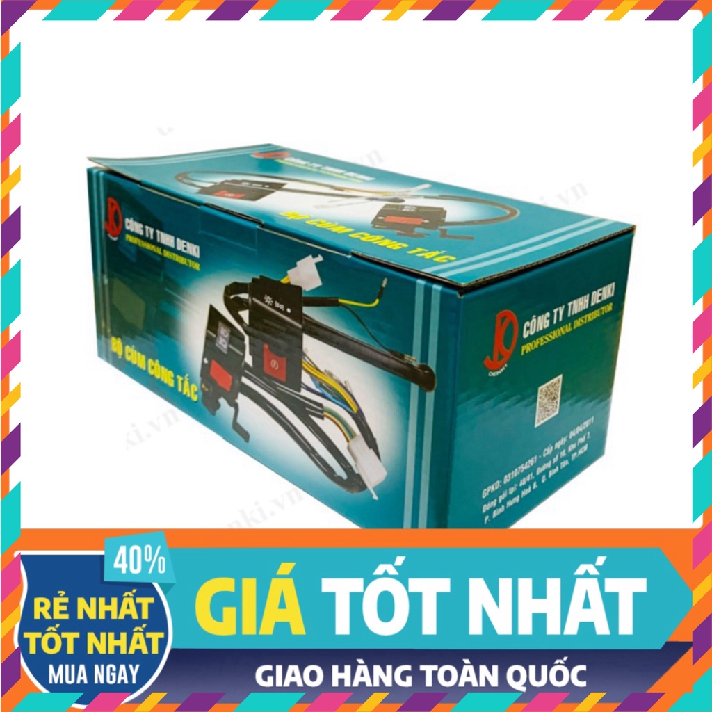 DENKI Bộ Cùm công tắc Sirius Yamaha hiệu Denki Loại tốt