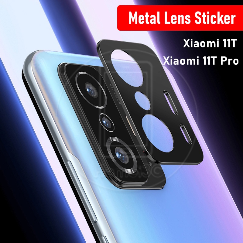 Ốp Điện Thoại Hợp Kim Nhôm Cứng Bảo Vệ Ống Kính Máy Ảnh Cho Xiaomi Mi 11T / Mi 11T Pro