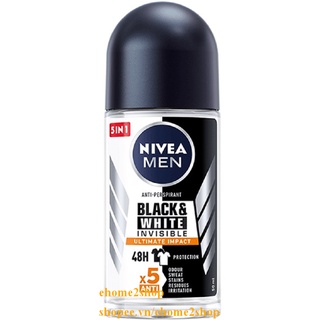 Lăn Khử Mùi Nivea Nam 50ml Ngăn Vệt Ố Vàng shopee.vn/ehome2shop.