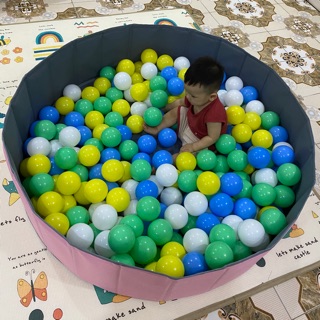 Bóng fi 9cm - bóng nhựa cao cấp - bóng màu pastel