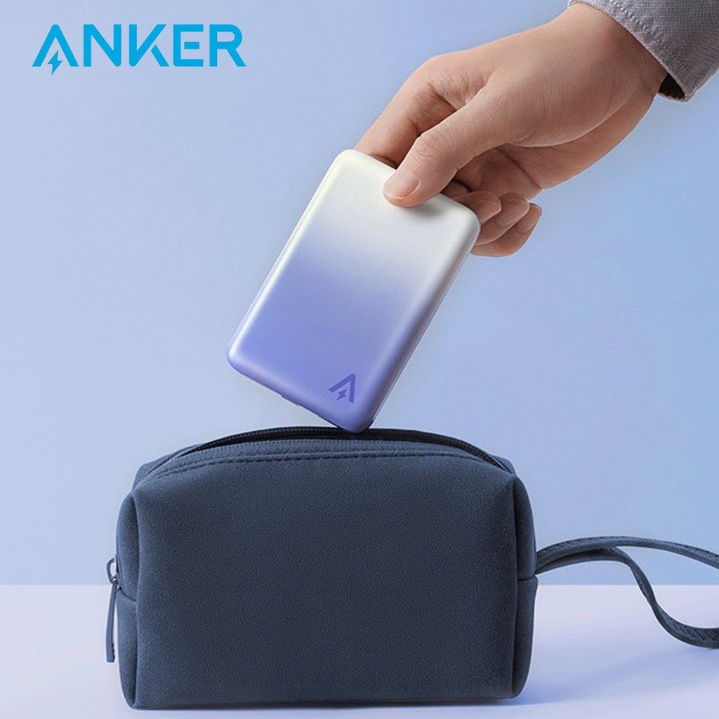 Sạc không dây từ tính Magsafe Anker Magetic 5k- A9518 series 4 dung lượng 5000mAh