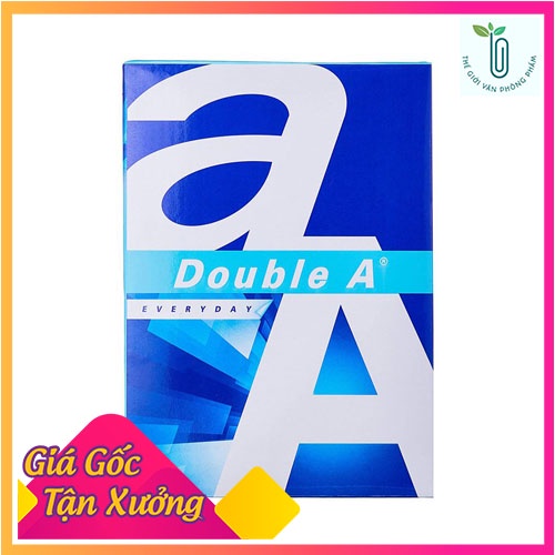 500 Tờ Giấy Double A - A4/70 gsm/ Nhập khẩu Thai Lan/ Chính Hãng.