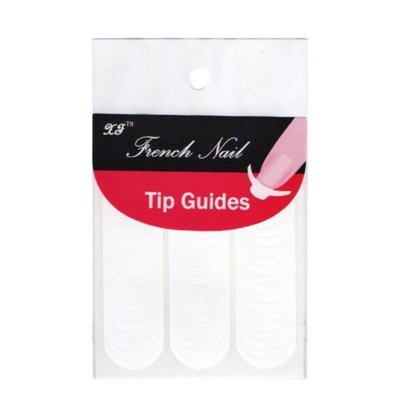 Form Dán French Đầu Móng Để Sơn Tạo Hình Đầu Móng