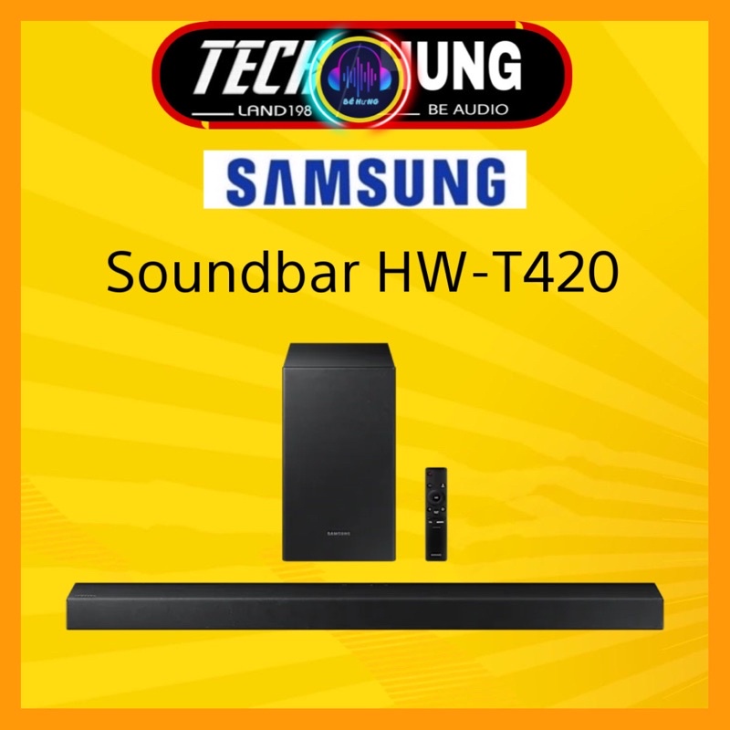 Loa thanh Soundbar Samsung 2.1 HW - T420 hàng chính hãng cao cấp