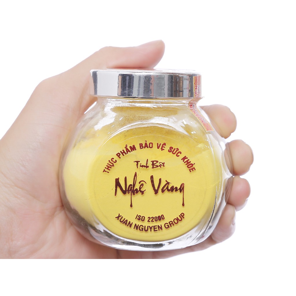 Tinh bột Nghệ vàng Xuân Nguyên 75g, 160g - Tinh bột nghệ nguyên chất 100%