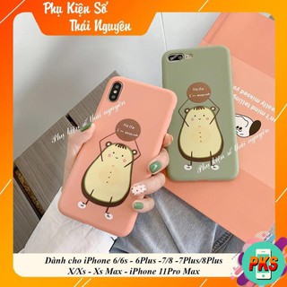 ỐP LƯNG HÌNH THỜI TRANG TRÁI BƠ TPU CHẤT DÀY ĐẸP - ỐP IPHONE DẺO