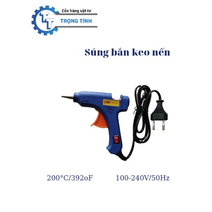 Súng bắn keo nến silicon HD-Hot melt glue gun