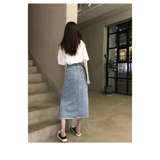 Chân váy xẻ korea