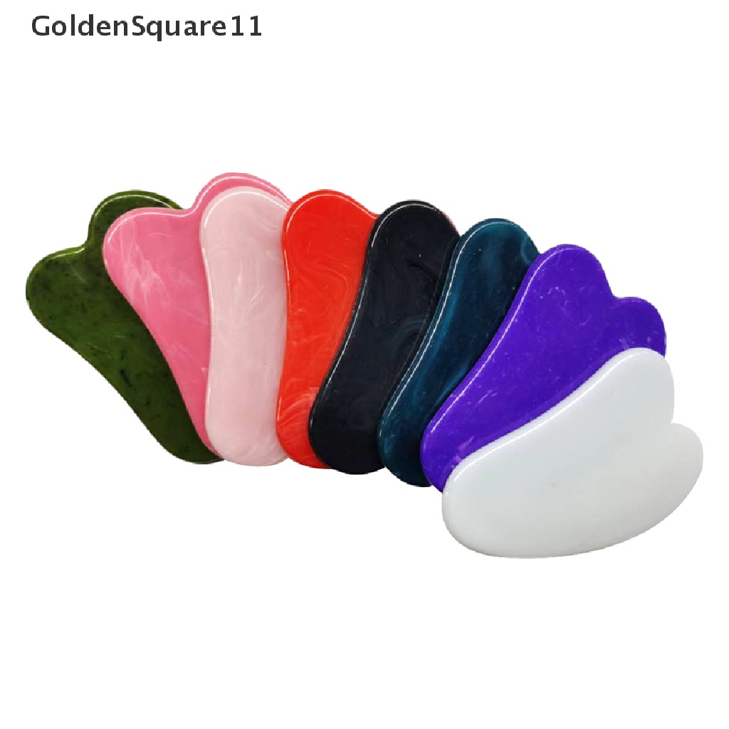 Dụng Cụ Mát Xa Gua Sha Goldsquare11 Giúp Nâng Cơ Mặt Và Cổ Chống Nếp Nhăn