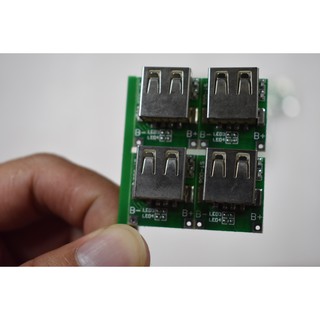 Mạch sạc dự phòng 1-4 cell ra 1A có bảo vệ vào/ra dùng MOS 8205A và DW01