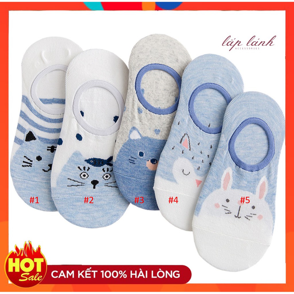 [Có sẵn] TẤT VỚ CỔ NGẮN MIỆNG CẠN HÌNH GẤU, MÈO, HỌA TIẾT ĐỘC LẠ ẤM ÁP DỄ THƯƠNG PHONG CÁCH HÀN QUỐC GIÁNG SINH VOC01