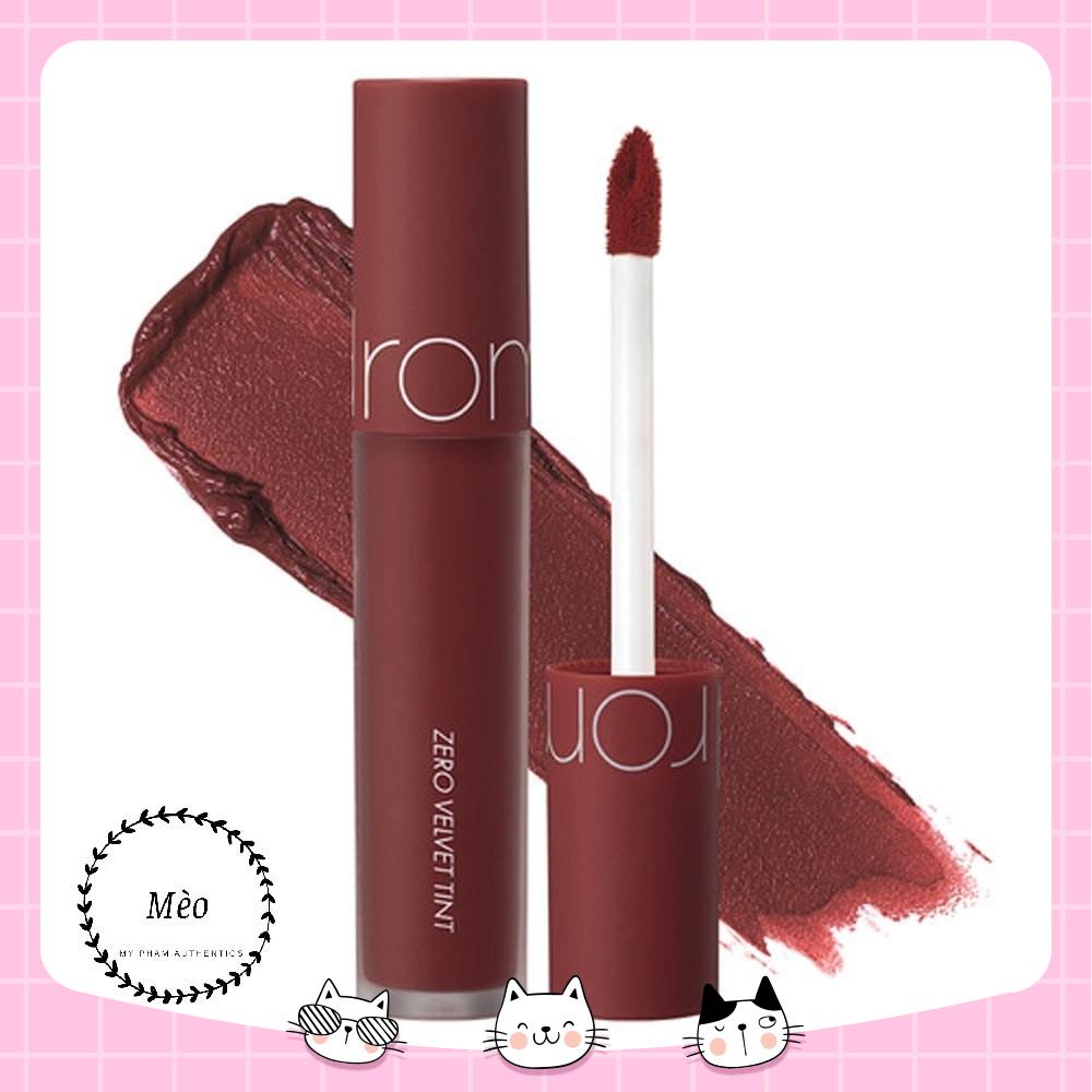 Son Romand Zero Velvet Tint - 21 Đỏ Trầm