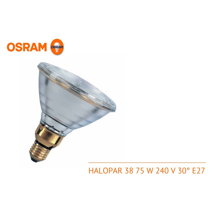 Bóng đèn halogen PAR 38 75W E27 Osram