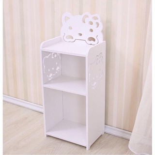 KỆ GỖ 3 TẦNG HÌNH MÈO KITTY.