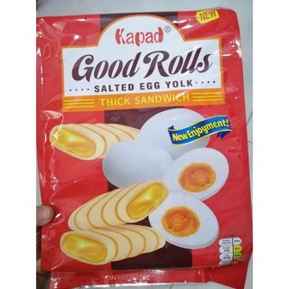 BÁNH QUẾ CUỐN TRỨNG MUỐI KAPAD GOOD ROLLS (SALTED EGG YOLK) - 320gram