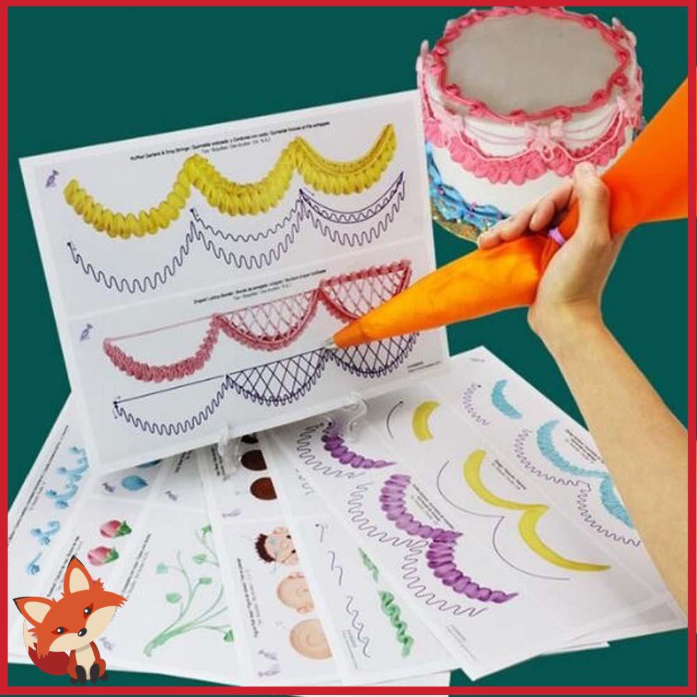 Giấy tập vẽ trang trí bánh kem thích hợp cho người mới bắt đầu