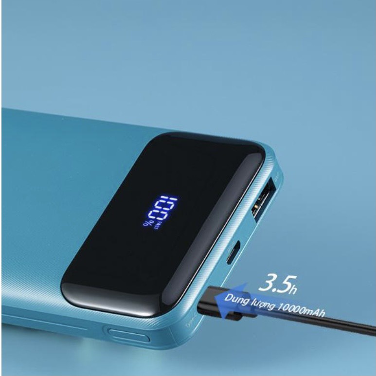 Pin Sạc Dự Phòng Sạc Nhanh PD/QC 3.0 Chính Hãng 10000mAh  VIVAN VPB-X10 20W - 2Output Type C &amp; USB BenZ Store