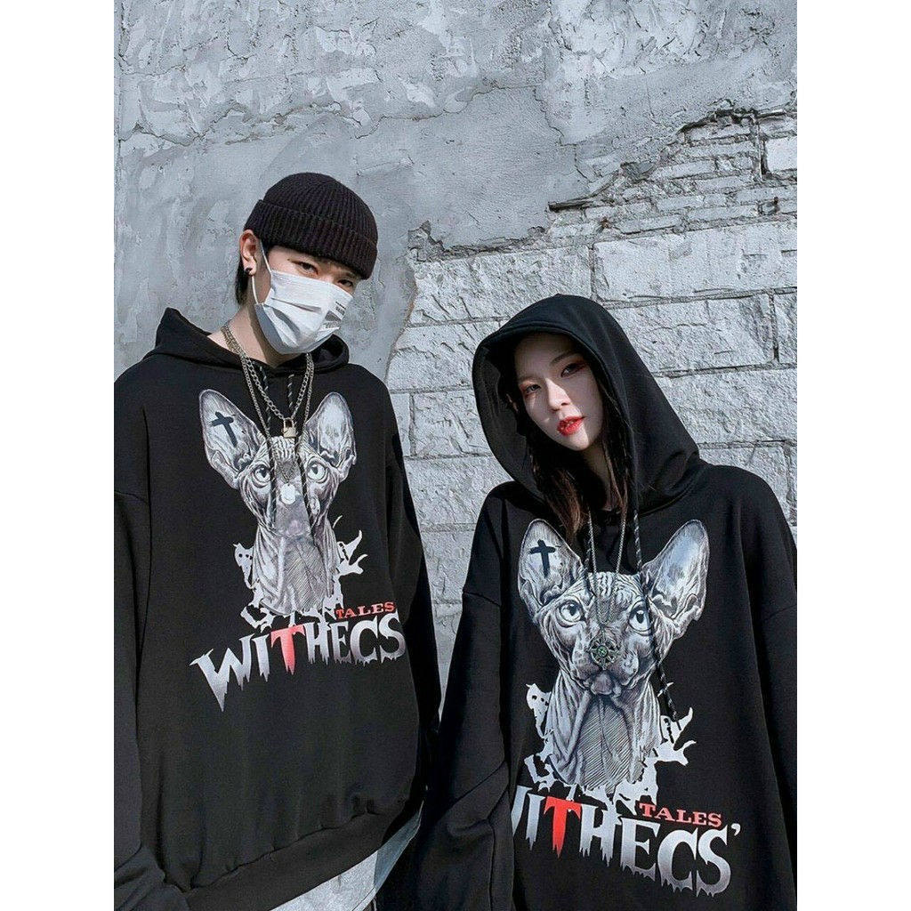 Áo HOODIE BASIC cao cấp nam nữ, áo khoác nỉ in phù thuỷ ấn tượng Withecs SUMMERSWEATER