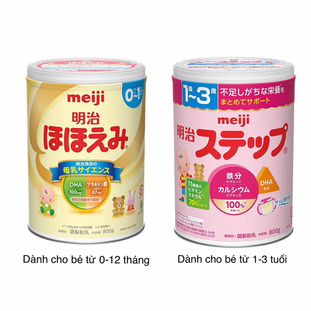 Sữa Meiji Số 0 800g Nội Địa Nhật Bản (Date T6/2022)