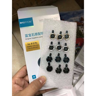 Dán từng mắt camera chống trầy Chính hãng Kuzoom Bảo vệ cho iPhone 12/mini/pro/promax