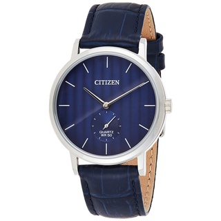 Đồng hồ citizen nam chính hãng, citizen be9170 - 05l mặt xanh fullbox.