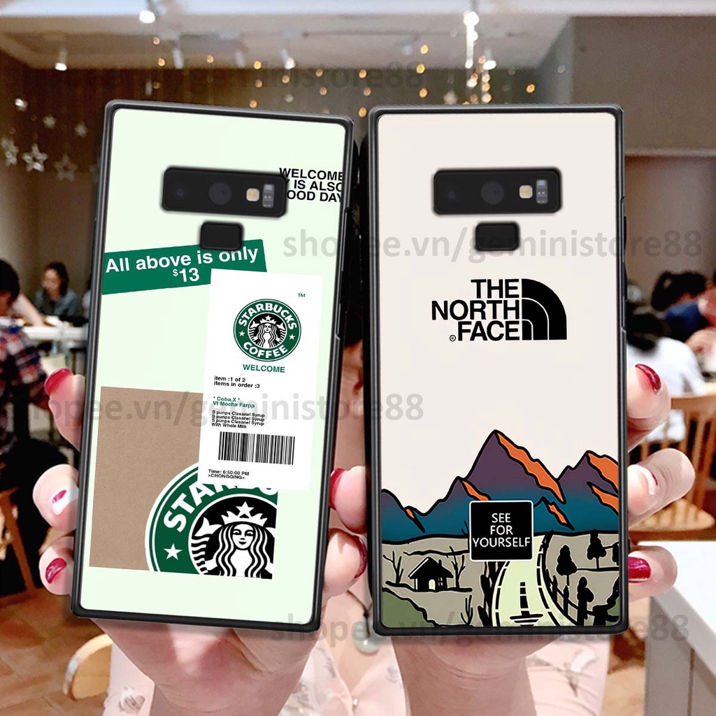 Ốp Samsung Note 9 in hình các thương hiệu phong cách thể thao thời trang cá tính