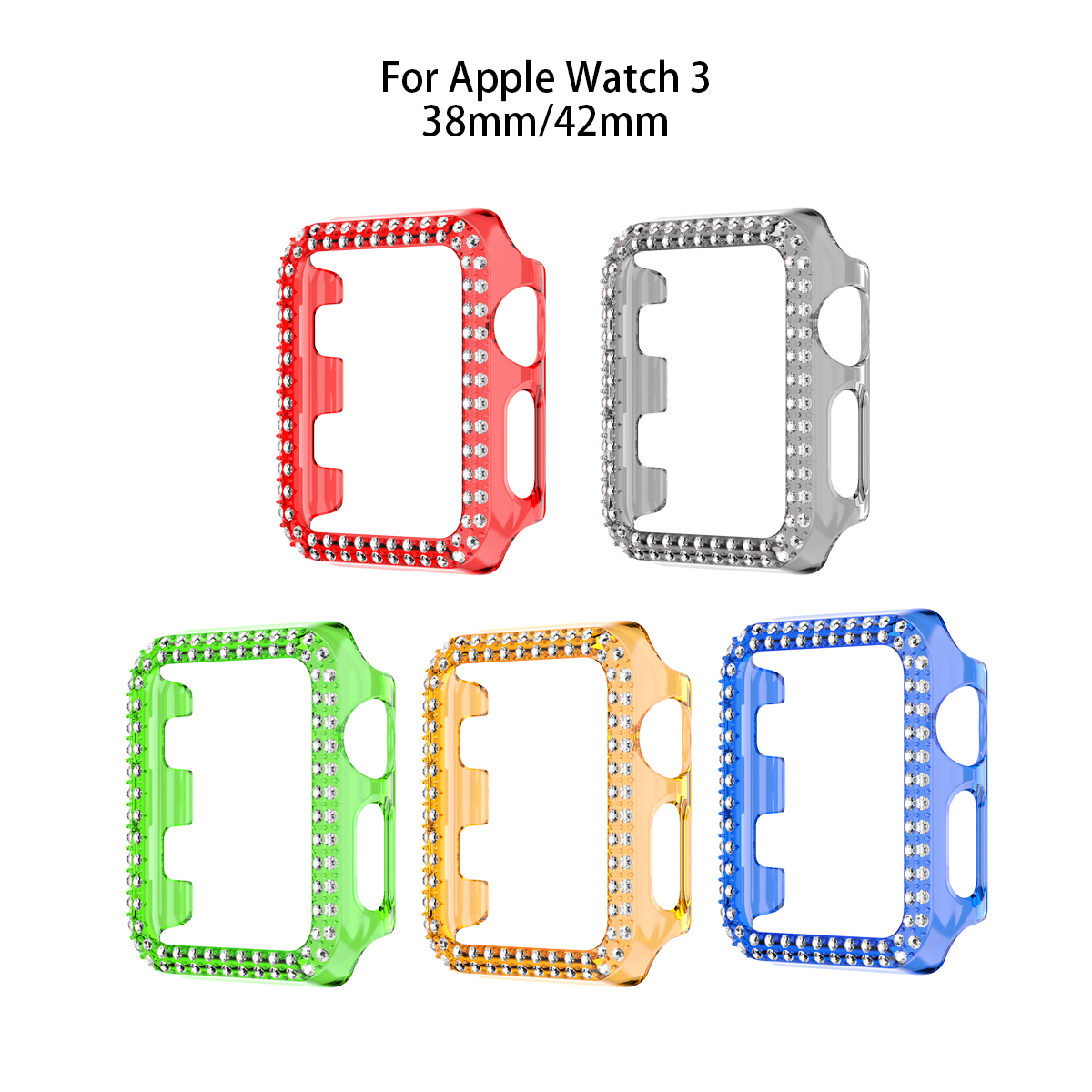 Ốp Bảo Vệ Mặt Đồng Hồ Apple Watch Series 6 Se 5 4 3 2 1 Iwatch 38mm 44mm 40mm 42mm Thiết Kế Thời Trang