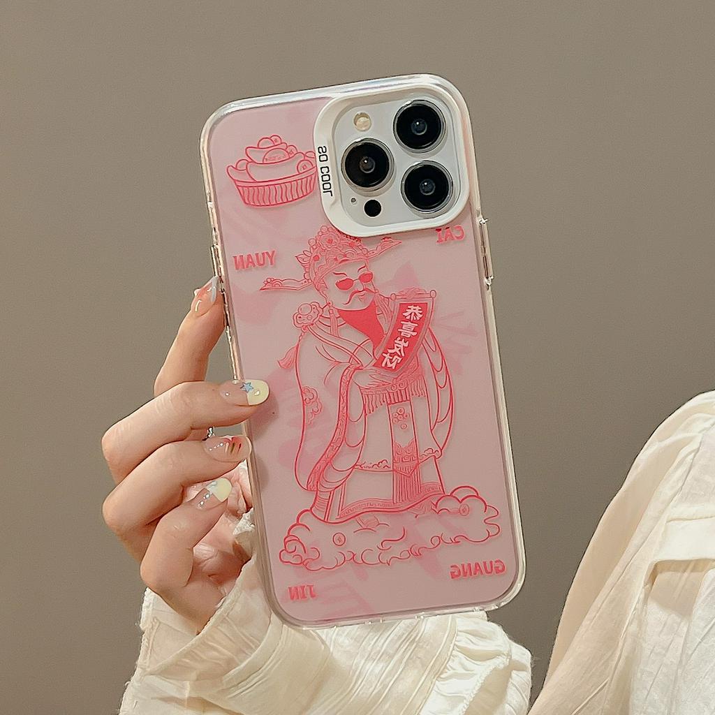 Ốp Điện Thoại Chống Sốc Phong Cách Trung Hoa Cho iPhone 14Promax / 14Pro / 14 / 13Promax / 13Pro / 13 / 12 / 11