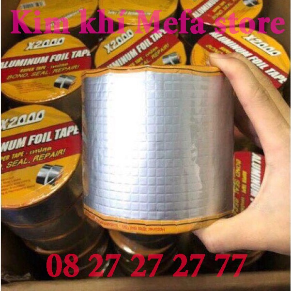 Băng keo chống thấm X2000 siêu dính Nhật Bản chống dột, dán tường, dán ống nước