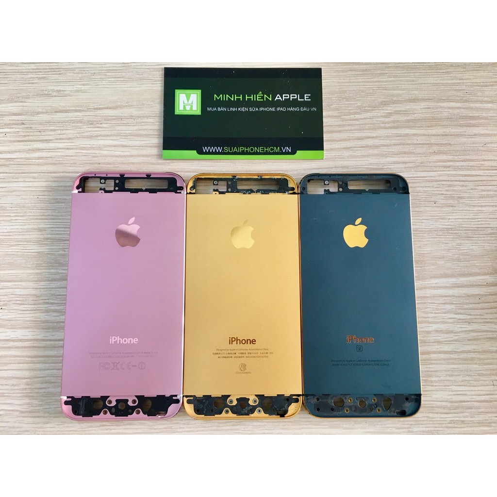 [Mã ELORDER5 giảm 10K đơn 20K] [GIÁ SỐC] Vỏ IPhone 5 giá rẻ giảm giá 50% khắc sẵn chữ SE như hình