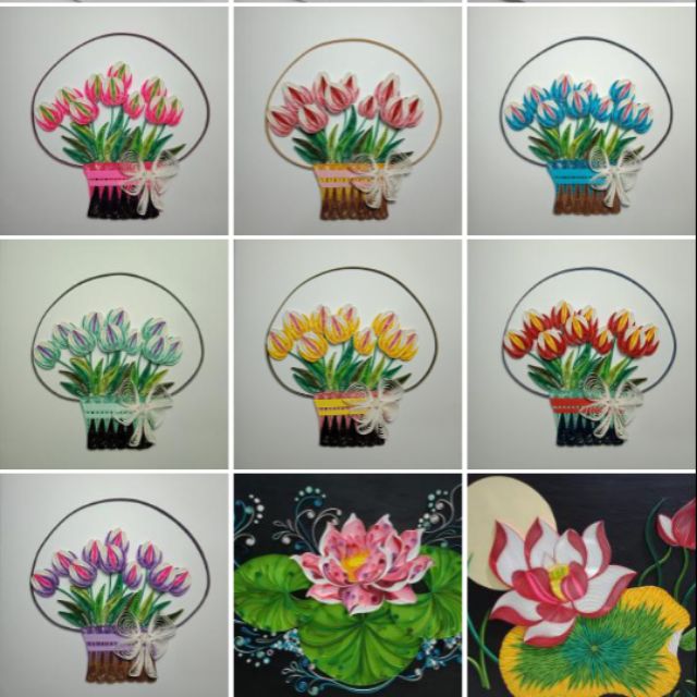 5 Nền làm tranh QUILLING size a5