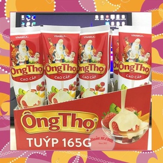 Fd sữa ông thọ dạng tuýp 165g siêu hot hit, tiện lợi – sữa đặc có đường ông thọ đỏ nguyên chất – 01152 buôn rẻ e