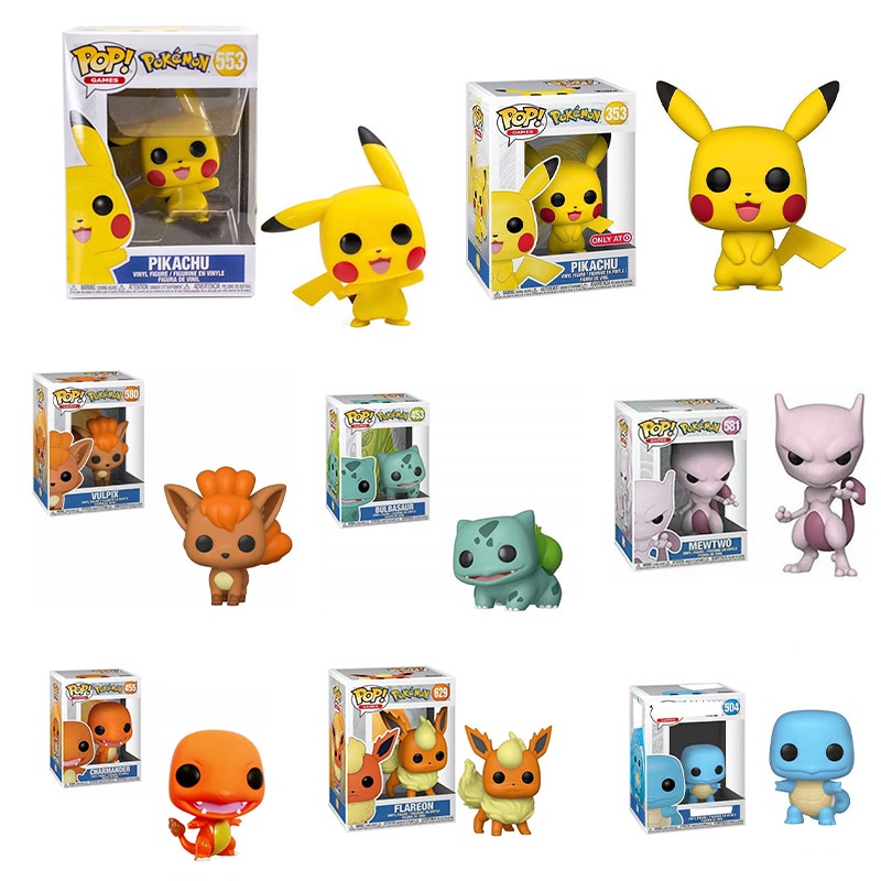 Mô hình nhân vật phim hoạt hình Pokemon Funko POP