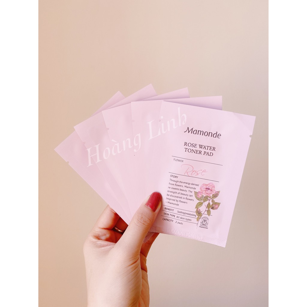 [SAMPLE] Nước hoa hồng dạng miếng Mamonde Rose Water Toner Pad | BigBuy360 - bigbuy360.vn