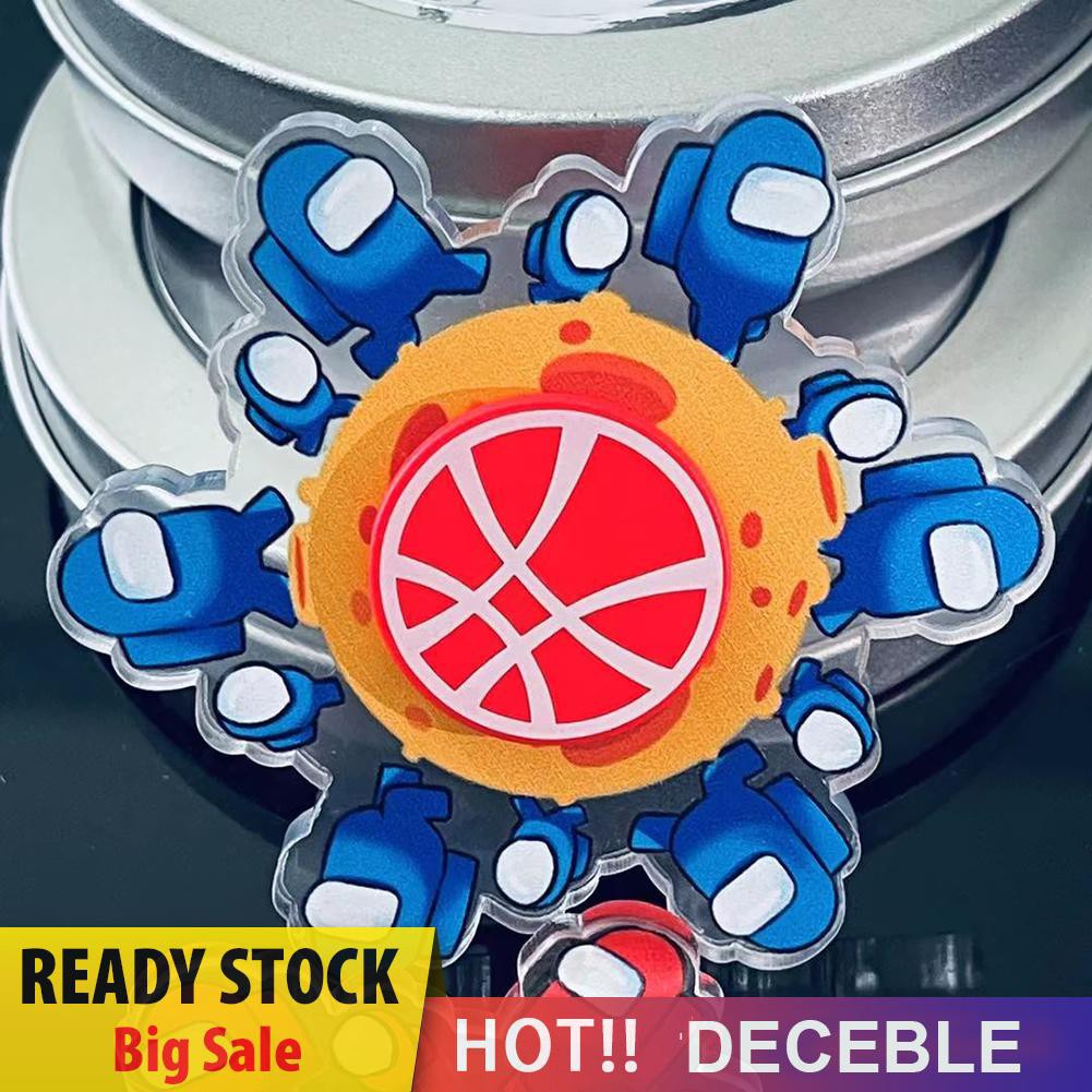 Pop It Fidget Đồ chơi Astronaut Pattern Hand Spinner Kid Fidget Spinner Anxiety Relief Stress Đồ chơi