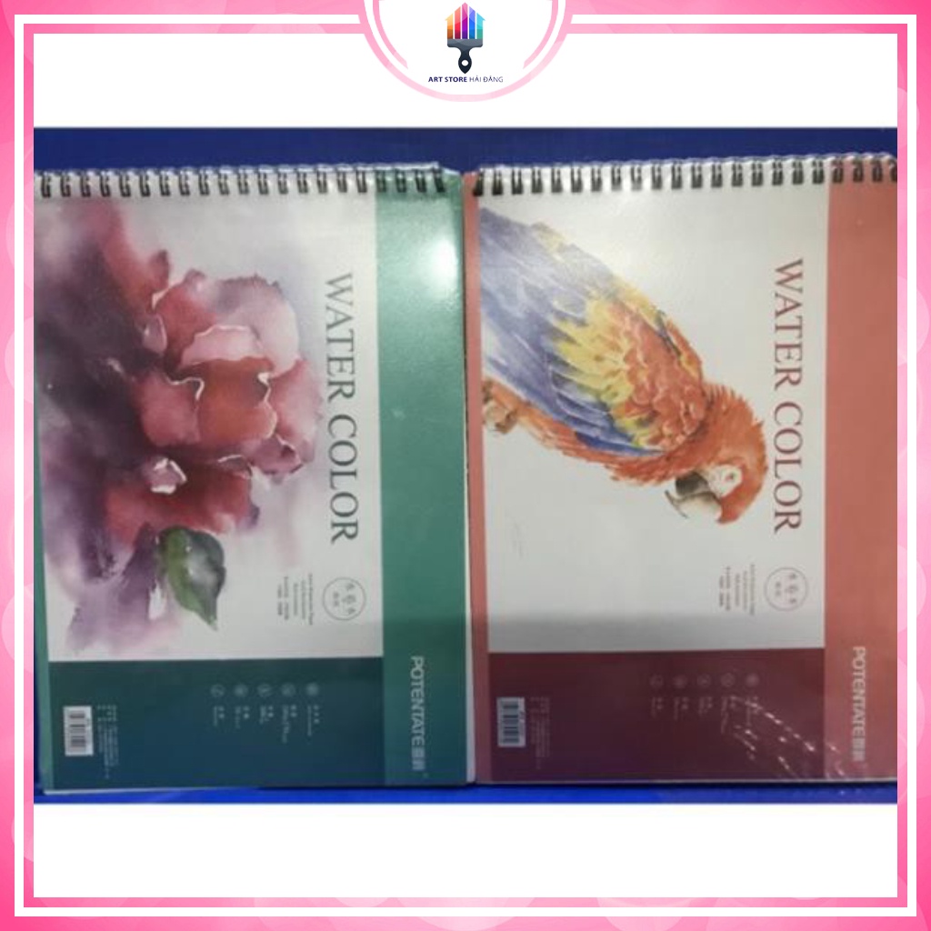 SỔ MÀU NƯỚC POTENTATE A4 ĐL 300G/M2