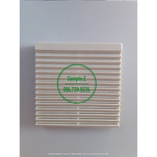 Miệng gió nhựa 12x12 - Cửa gió nhựa ABS 12x12 - Cửa gió nan thẳng 120x120 - Miệng gió nan thẳng 120x120 - Chắn gió quạt