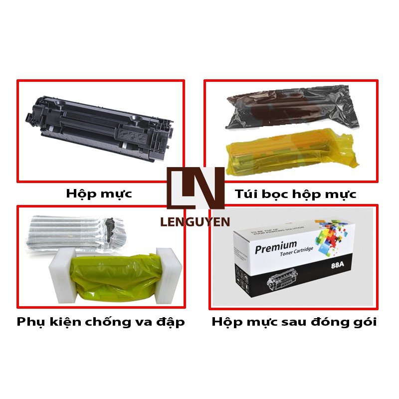 Mực máy in Hp M102A/ M130A/ M102W Canon LBP 113, 113W | Hộp mực 17A 047 giá Rẻ Đã gồm VAT