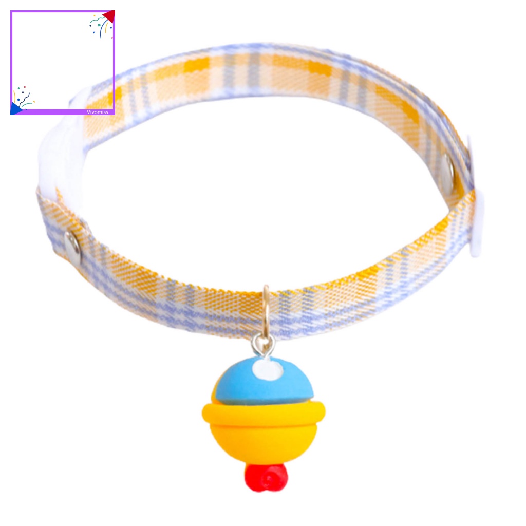 Vòng Cổ Có Chuông Họa Tiết Hoạt Hình Cho Thú Cưng