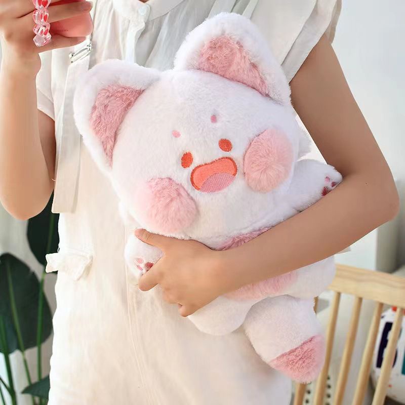 40cm Kitten DuDu Gấu bông Đồ Chơi HìNh MèO NhồI Bông MềM MạI Gift for Girlfriend