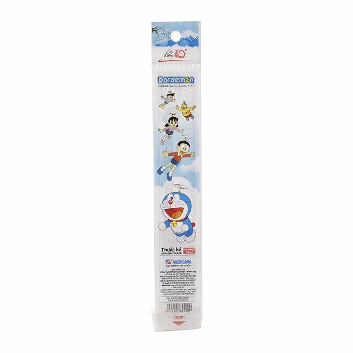 Thước Kẻ 20cm Doraemon Điểm 10 TP-SR011/DO