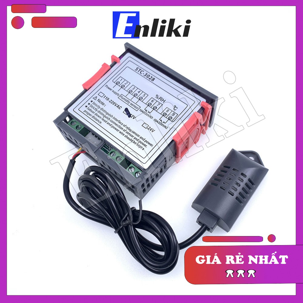 STC-3028 Mạch Khống Chế Nhiệt Độ 12VDC