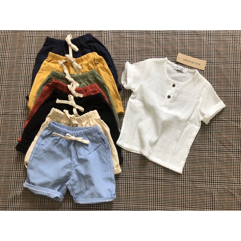 {SALE kịch sàn} Quần đùi đũi cho bé, Chuẩn chất, Đẹp phom dáng, Vô tư vui đùa thoải mái vô cùng...