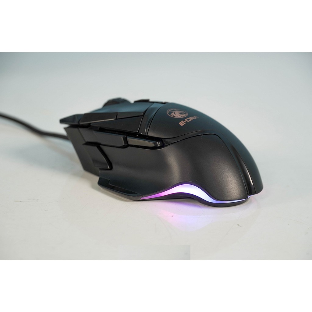 Chuột Gaming E-Dra EM6502 PRO - Chống nước - 50 triệu lượt click, 16000 DPI, LED RGB - Bảo hành 24 tháng